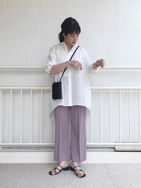 mariさん（レディース・159cm）の夏コーディネート