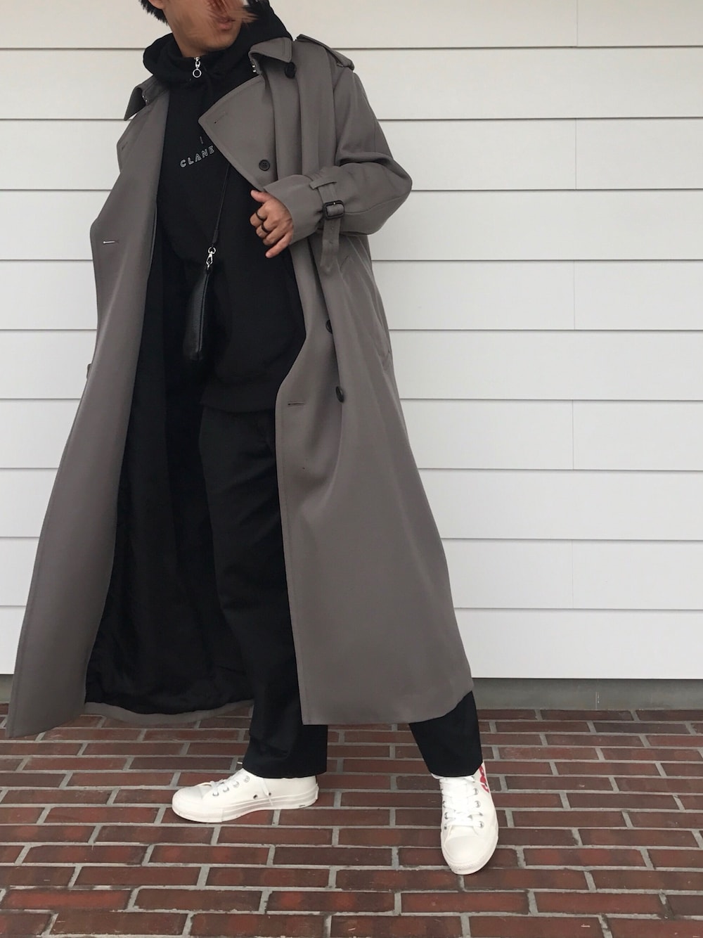 LITHIUM HOMME（リチウム オム）の「MAXI OVERSIZED TRENCH COAT