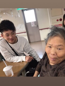 「アイテム（おもちゃ、シルバー系）」を使った、悟天さん（メンズ・166cm）の秋コーディネート
