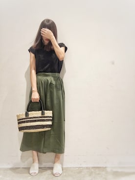 ﾂﾑｷﾞさん（レディース・161cm）の夏コーディネート