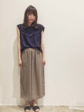 ﾂﾑｷﾞさん（レディース・161cm）の夏コーディネート
