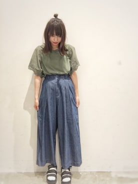 ツムギさん(レディース・161cm)の夏コーディネート