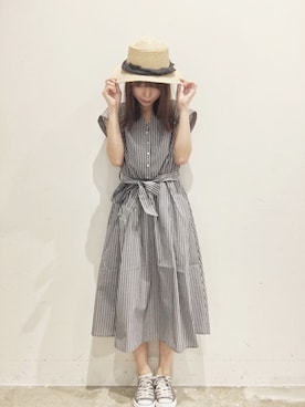 ﾂﾑｷﾞさん（レディース・161cm）の夏コーディネート