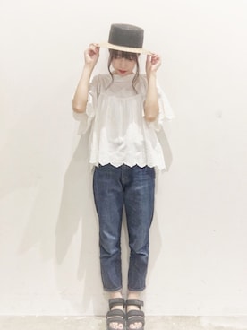 ﾂﾑｷﾞさん（レディース・161cm）の夏コーディネート