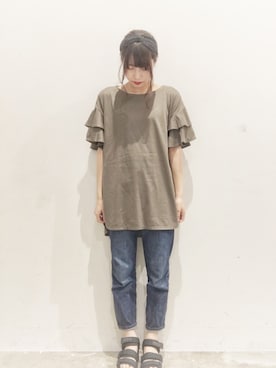 ツムギさん(レディース・161cm)の夏コーディネート