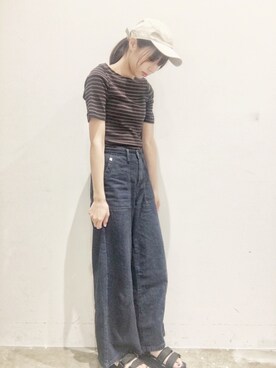 ツムギさん(レディース・161cm)の夏コーディネート