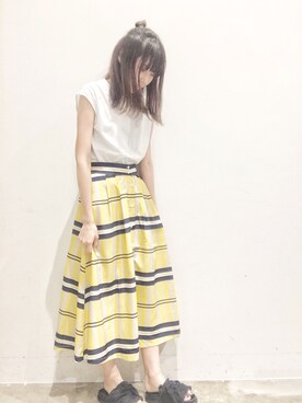 ﾂﾑｷﾞさん（レディース・161cm）の夏コーディネート