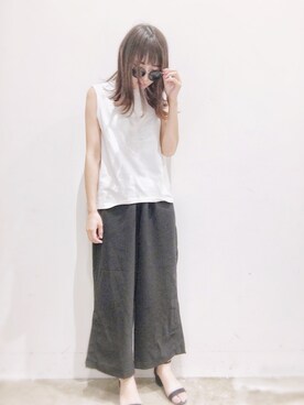 ツムギさん(レディース・161cm)の夏コーディネート