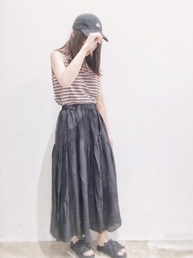 ﾂﾑｷﾞさん（レディース・161cm）の夏コーディネート