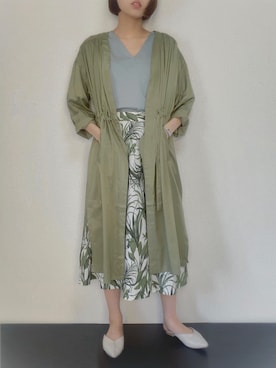 「YECCA VECCA（イェッカヴェッカ）のアイテム（ブルゾン）」を使った、ﾂﾑｷﾞさん（レディース・159cm）の春コーディネート