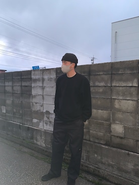 「PRO CLUB （プロクラブ）のアイテム（スウェット）」を使った、かんかんさん（メンズ・187cm）の冬コーディネート