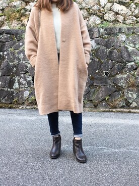 moyooonnさん（レディース・152cm）の冬コーディネート