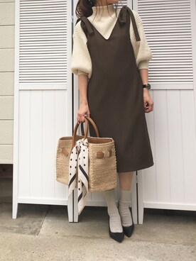 moyooonnさん（レディース・152cm）の春コーディネート