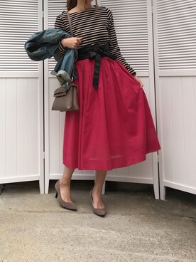 moyooonnさん（レディース・152cm）の春コーディネート