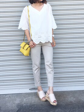 moyooonnさん（レディース・152cm）の夏コーディネート