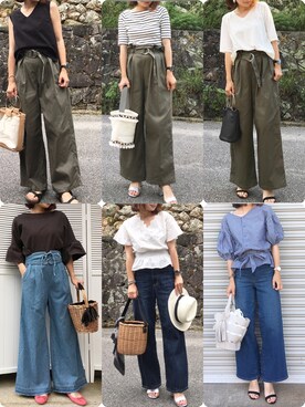 moyooonnさん（レディース・152cm）の夏コーディネート