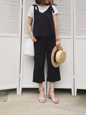 moyooonnさん（レディース・152cm）の夏コーディネート