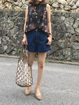moyooonnさん（レディース・152cm）の夏コーディネート
