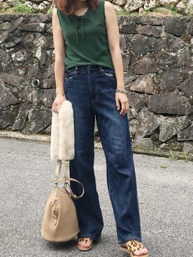 moyooonnさん（レディース・152cm）の夏コーディネート