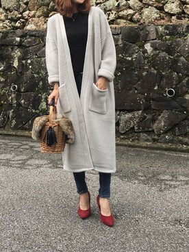 「lily of the valley（リリーオブザバレイ）のアイテム」を使った、moyooonnさん（レディース・152cm）の秋コーディネート