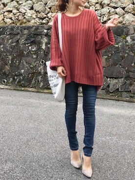 moyooonnさん（レディース・152cm）の秋コーディネート