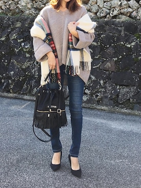 moyooonnさん（レディース・152cm）の冬コーディネート