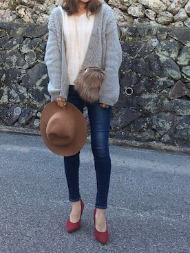 moyooonnさん（レディース・152cm）の冬コーディネート