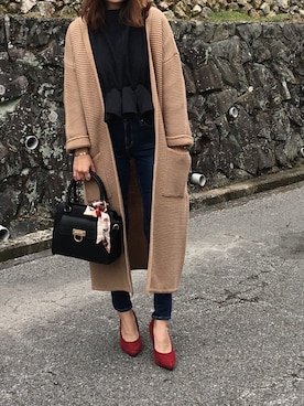 moyooonnさん（レディース・152cm）の冬コーディネート