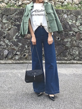 moyooonnさん（レディース・152cm）の春コーディネート