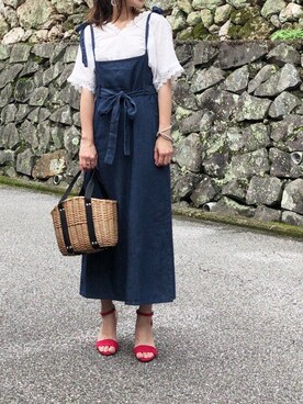 moyooonnさん（レディース・152cm）の夏コーディネート