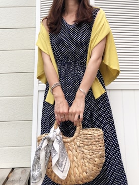 「DRWCYS（ドロシーズ）のアイテム（財布/小物）」を使った、moyooonnさん（レディース・152cm）の夏コーディネート