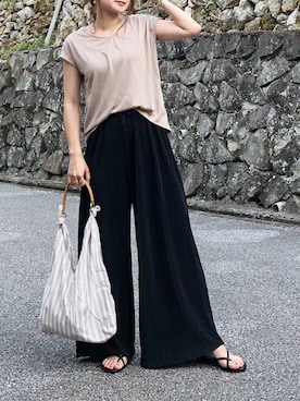 moyooonnさん（レディース・152cm）の夏コーディネート