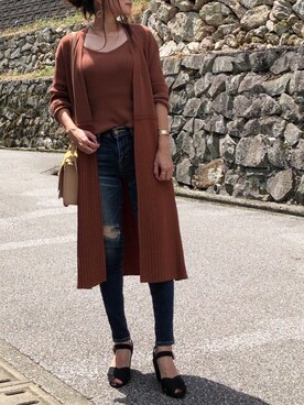 「Emma Taylor（エマテイラー）のアイテム（キャミソール）」を使った、moyooonnさん（レディース・152cm）の夏コーディネート