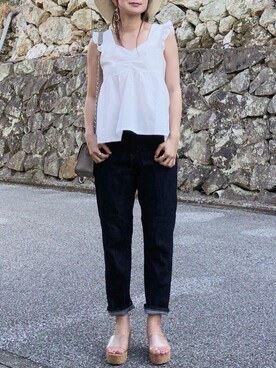 moyooonnさん（レディース・152cm）の夏コーディネート