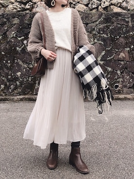 moyooonnさん（レディース・152cm）の冬コーディネート