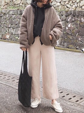 moyooonnさん（レディース・152cm）の冬コーディネート
