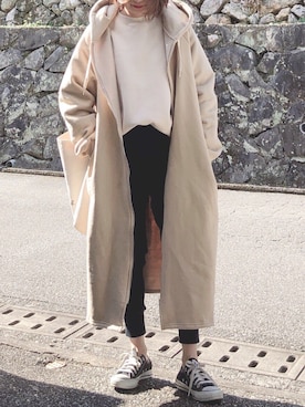 moyooonnさん（レディース・152cm）の冬コーディネート