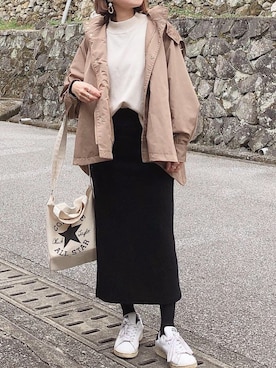 moyooonnさん（レディース・152cm）の冬コーディネート