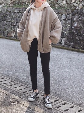 moyooonnさん（レディース・152cm）の冬コーディネート