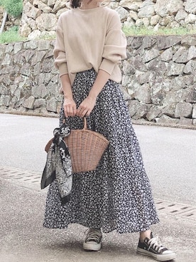 moyooonnさん（レディース・152cm）の春コーディネート