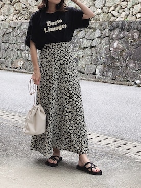 moyooonnさん（レディース・152cm）の夏コーディネート