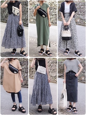 moyooonnさん（レディース・152cm）の夏コーディネート