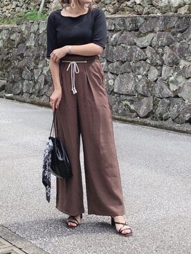 moyooonnさん（レディース・152cm）の夏コーディネート