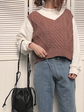 moyooonnさん（レディース・152cm）の冬コーディネート