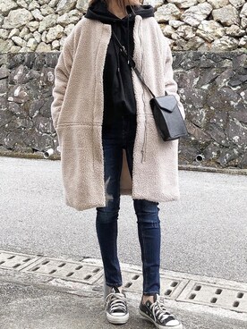 moyooonnさん（レディース・152cm）の冬コーディネート