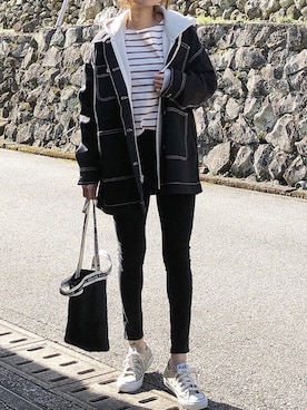 moyooonnさん（レディース・152cm）の冬コーディネート