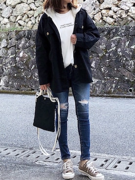 moyooonnさん（レディース・152cm）の春コーディネート