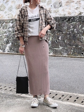 moyooonnさん（レディース・152cm）の春コーディネート