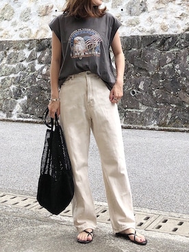 ユーズドライクtシャツ Zozotown限定アイテム を使ったwearistaのレディース人気ファッションコーディネート Wear