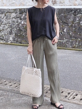 moyooonnさん（レディース・152cm）の夏コーディネート